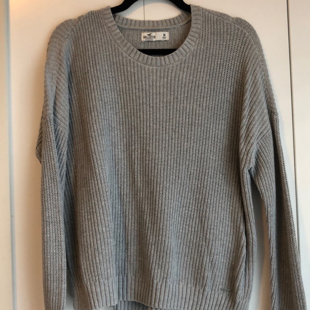 Hollister gray sweater
